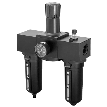 Prep-Air® II Three Piece Modular Pre-Assembled FRL